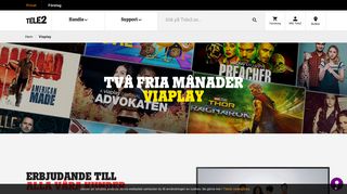 
                            11. Viaplay -2 fria månader | Tele2