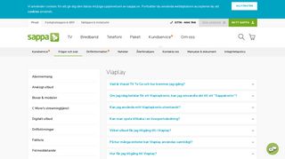 
                            11. Viaplay - Frågor och svar | Sappa