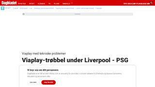 
                            7. Viaplay med tekniske problemer - Viaplay-trøbbel under Liverpool ...