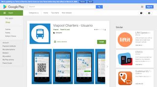
                            3. Viapool Charters - Usuario - Apps on Google Play