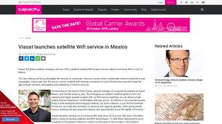 
                            10. Viasat launches satellite Wifi service in Mexico - Capacity Media ...