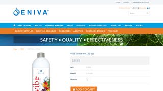 
                            8. VIBE Childrens (32 oz) - Eniva Health Qualified Professional