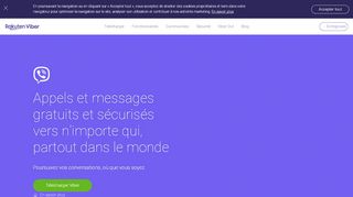 
                            3. Viber: Accueil