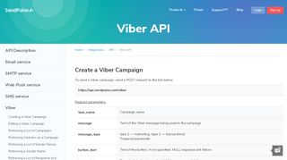 
                            11. Viber API | SendPulse