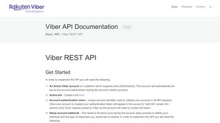 
                            8. Viber REST API | Viber Developers Hub