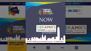 
                            1. VIBRANT CERAMICS EXPO & SUMMIT 2017 | Ceramic Industry ...