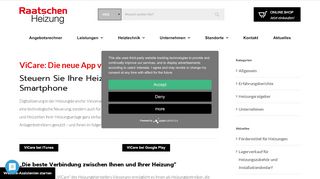 
                            8. ViCare: Die neue App von Viessmann | Raatschen Heizung
