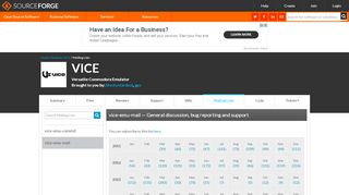 
                            7. VICE / List vice-emu-mail Archives - SourceForge