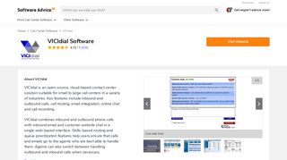 
                            10. VICIdial Software - 2019 Reviews, Pricing & Demo