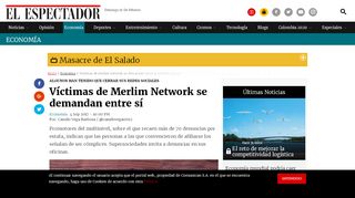 
                            4. Víctimas de Merlim Network se demandan entre sí - El Espectador