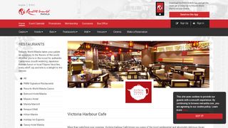 
                            4. Victoria Harbour Cafe - Resorts World Manila