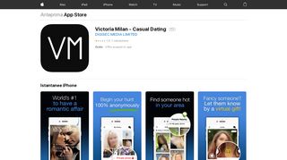 
                            12. Victoria Milan - Casual Dating su App Store - iTunes - Apple