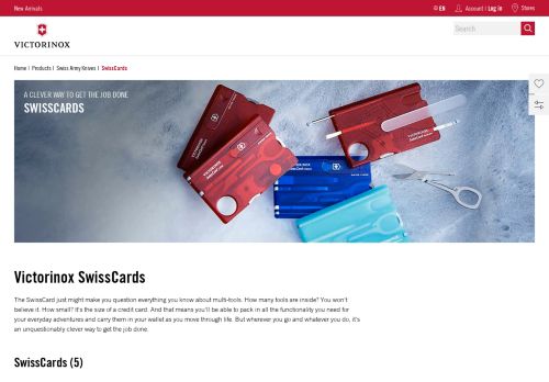 
                            6. Victorinox SwissCards ++ explore online ++ - Victorinox Swiss Army