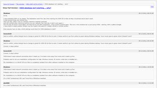 
                            1. VIDA database isn't starting.... why? [Archive] - Volvo XC Forums
