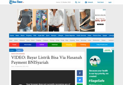 
                            9. VIDEO: Bayar Listrik Bisa Via Hasanah Payment BNISyariah - Tribun ...