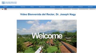 
                            4. Video Bienvenida del Rector, Dr. Joseph Nagy - Colegio Bolivar Cali ...