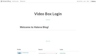
                            4. Video Box Login