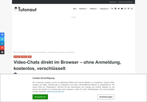 
                            3. Video-Chats direkt im Browser - ohne Anmeldung, kostenlos ...