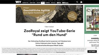 
                            10. Video Content: ZooRoyal zeigt YouTube-Serie 