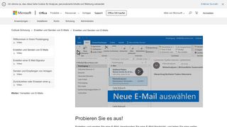 
                            1. Video: Erstellen und Senden von E-Mails - Outlook - Office Support