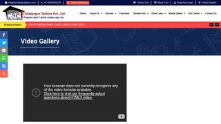 
                            10. Video Gallery - CSC Tally Academy