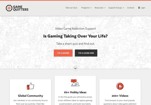 
                            11. Video Game Addiction: Ready To Quit? Join Game Quitters Today