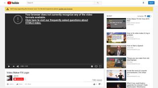 
                            5. Video Maker FX Login - YouTube