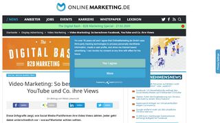 
                            6. Video Marketing: So berechnen Facebook, YouTube und Co. ihre ...