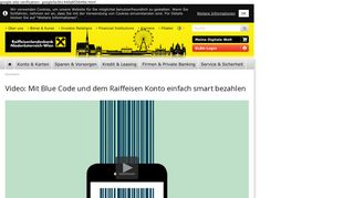 
                            11. Video: Mit Blue Code und dem Raiffeisen Konto einfach smart bezahlen