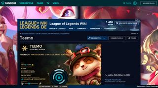 
                            8. Video - Omega Squad Teemo - Login Screen | League of Legends ...