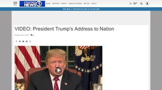 
                            12. VIDEO: President Trump's Address to Nation | | wfsb.com