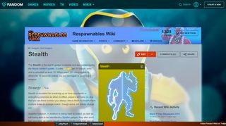 
                            5. Video - Respawnables - Stealth | Respawnables Wiki | FANDOM ...