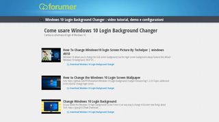 
                            11. Video riguardanti Windows 10 Login Background Changer 1.0.2.0