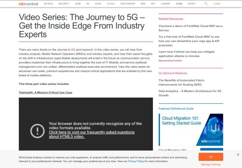 
                            9. Video Series: The Journey to 5G - Get the Inside Edge From Indust