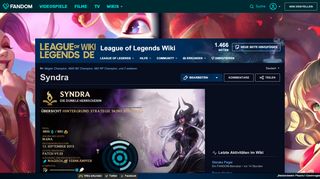 
                            11. Video - Syndra League Of Legends Login Screen With Music | League ...