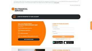 
                            6. Video tutorial on how to register your RCI Financial Services online ...