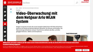 
                            8. Video-Überwachung mit dem Netgear Arlo WLAN System | Smart ...