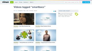 
                            7. Videos about “smartbacc” on Vimeo
