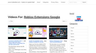 
                            8. Videos For: Roblox Extensions Google - www.tubedial.com - tubes ...