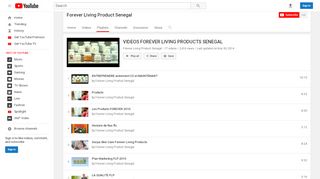 
                            5. VIDEOS FOREVER LIVING PRODUCTS SENEGAL - YouTube