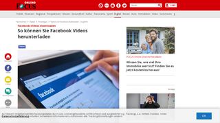 
                            6. Videos von Facebook downloaden – so geht's - FOCUS Online