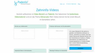 
                            7. Videos - Zahnimplantat | Beratung Zahnersatz | Padento.de