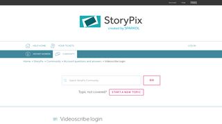 
                            8. Videoscribe login : StoryPix