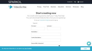 
                            1. VideoScribe - Sign Up