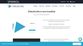 
                            4. VideoScribe - VideoScribe Installed