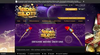 
                            4. Videoslots.com – Ein echtes online Casino