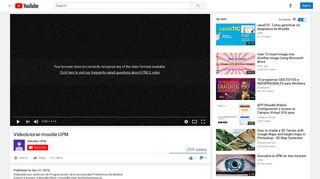 
                            5. Videotutorial moodle UPM - YouTube