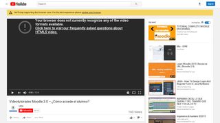 
                            8. Videotutoriales Moodle 3.0 – ¿Cómo accede el alumno? - YouTube