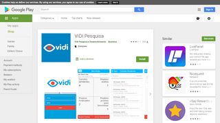 
                            4. VIDI Pesquisa – Apps no Google Play