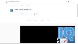 
                            3. vidIQ Vision for YouTube - Google Chrome